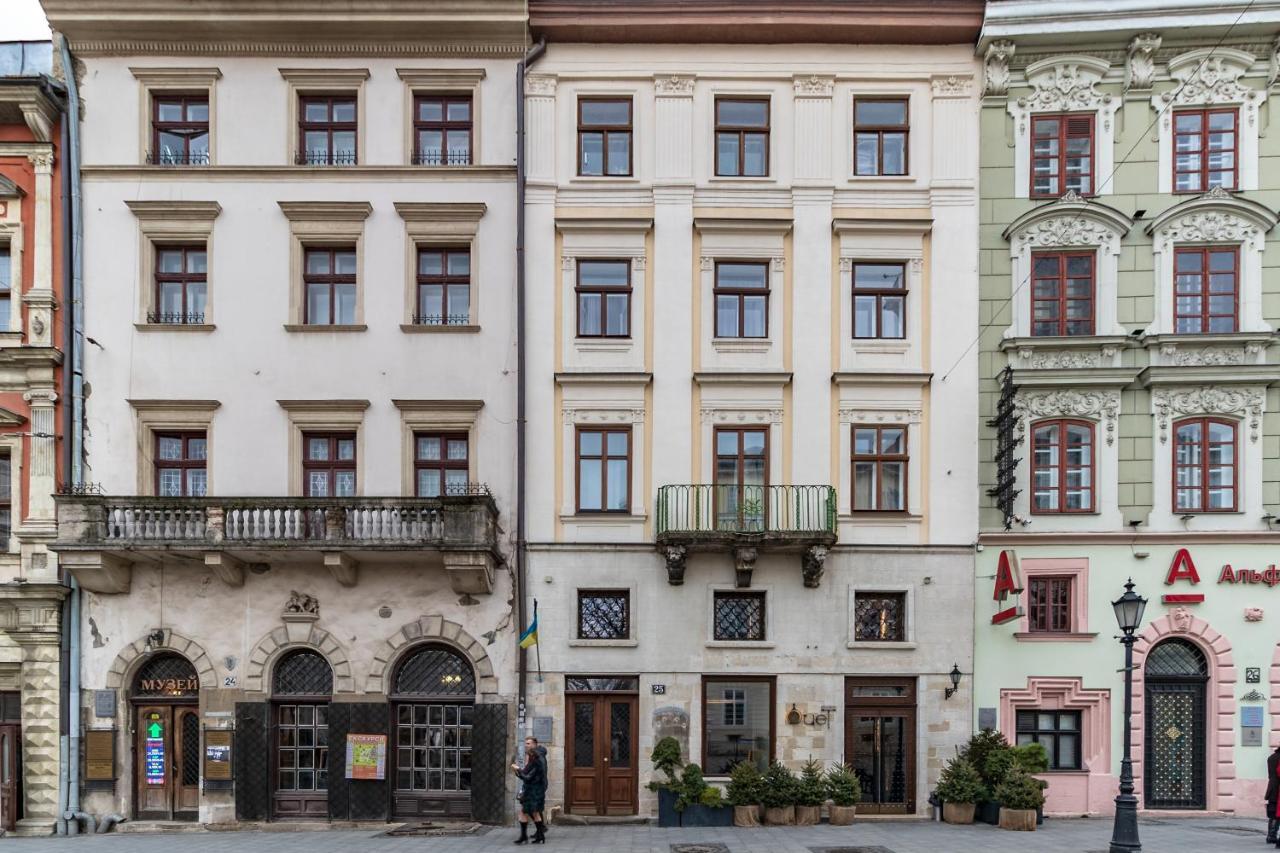 לבוב Grand Apartments On Rynok Square מראה חיצוני תמונה
