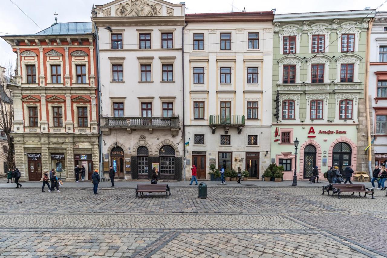 לבוב Grand Apartments On Rynok Square מראה חיצוני תמונה